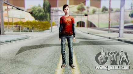 Ellie from The Last Of Us v1 for GTA San Andreas