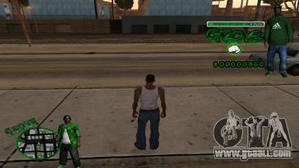 C-HUD Groove for GTA San Andreas