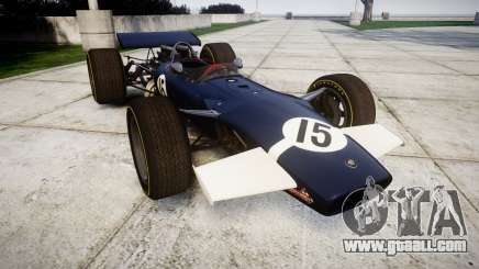 Lotus Type 49 1967 [RIV] PJ15-16 for GTA 4