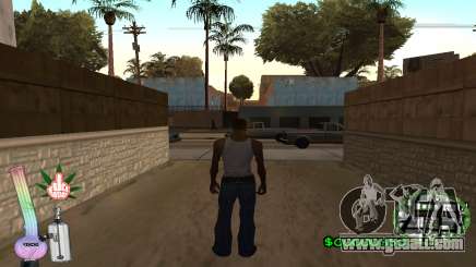 C-HUD Canabis for GTA San Andreas