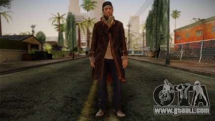 Aiden Pearce from Watch Dogs v12 for GTA San Andreas