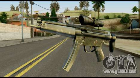 MP5 from Max Payne for GTA San Andreas