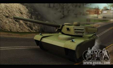 Retextured Rhino Tank for GTA San Andreas