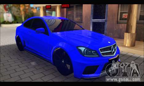 Mercedes-Benz C63 AMG for GTA San Andreas