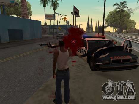 Blood Effects for GTA San Andreas
