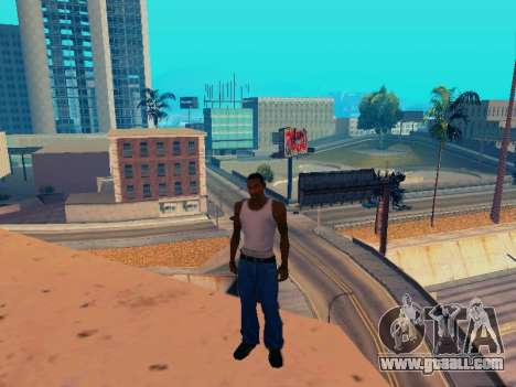 Graphic Mod Eazy v1.2 for weak PC for GTA San Andreas