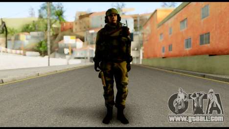 Engineer from Battlefield 4 for GTA San Andreas