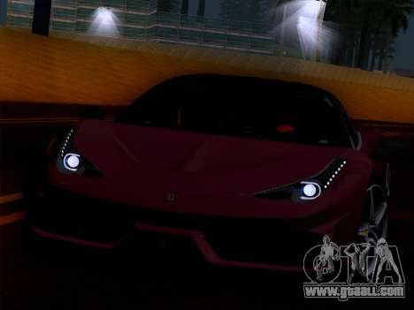 Ferrari 458 Special for GTA San Andreas