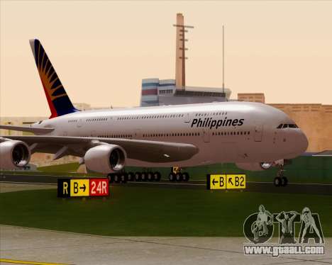 Airbus A380-800 Philippine Airlines for GTA San Andreas