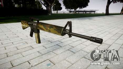 The M16A2 rifle flora for GTA 4