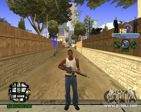 C-HUD FBI for GTA San Andreas