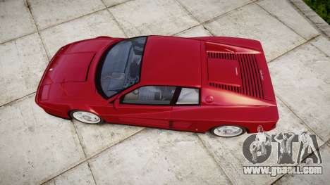 Ferrari Testarossa 1986 v1.2 [EPM] for GTA 4