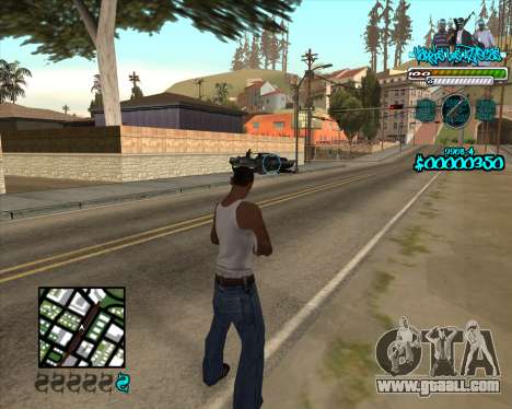 C-HUD for Aztecas for GTA San Andreas