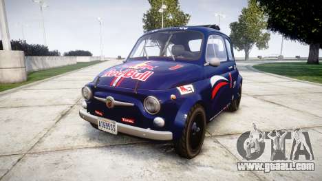 Fiat 695 Abarth SS Assetto Corse 1970 Red Bull for GTA 4
