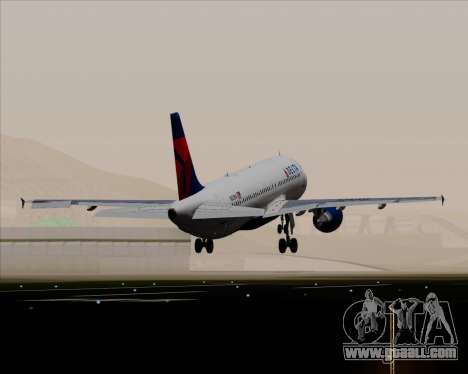 Airbus  A320-200 Delta Airlines for GTA San Andreas