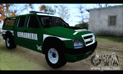Chevrolet S-10 Gendarmeria for GTA San Andreas