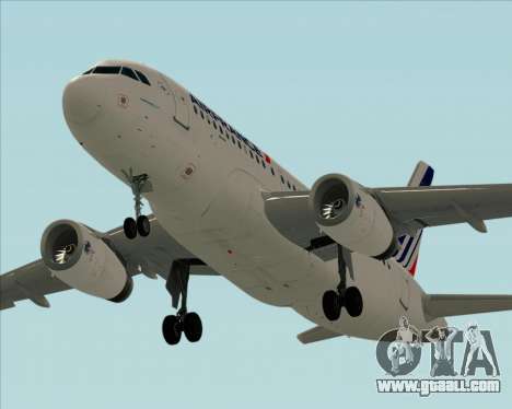 Airbus A319-100 Air France for GTA San Andreas