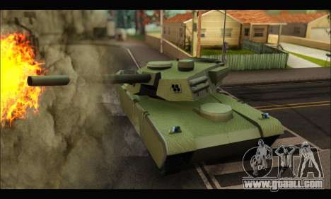 Retextured Rhino Tank for GTA San Andreas