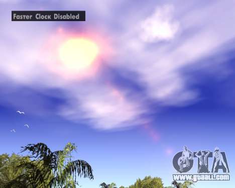 Realistic sky (Sky Mod) for GTA San Andreas