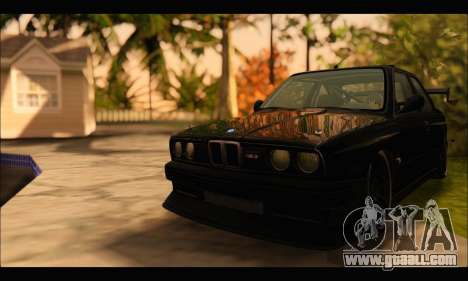 BMW E30 for GTA San Andreas