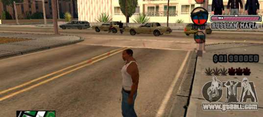 C-hud Russian Mafia For Gta San Andreas