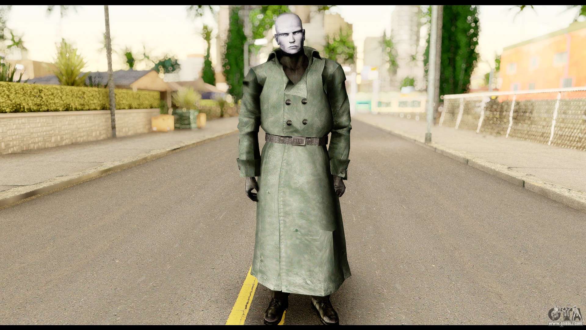 Skin De Krauser Mutado De Resident Evil 4 Remake for GTA San Andreas