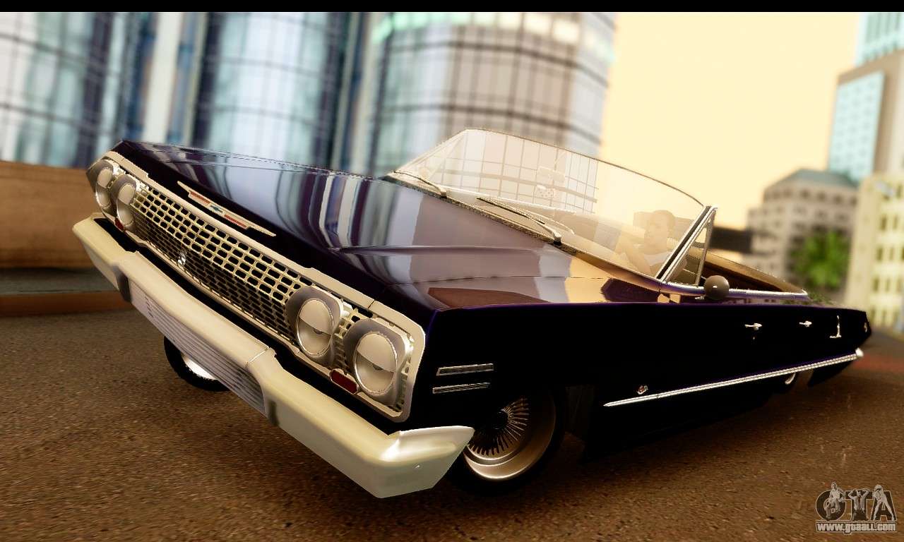 Chevrolet Impala 1963 lowrider para GTA San Andreas