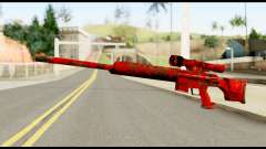 Sniper Rifle with Blood for GTA San Andreas
