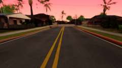 Improved texture of roads for GTA San Andreas