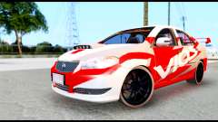 Toyota Vios TRD Racing for GTA San Andreas