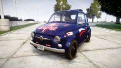 Fiat 695 Abarth SS Assetto Corse 1970 Red Bull for GTA 4