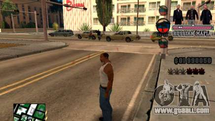 C-HUD Russian Mafia for GTA San Andreas