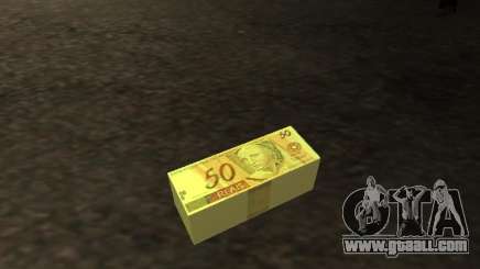 Mod of the Brazilian money for GTA San Andreas
