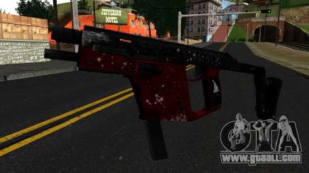Christmas MP5 for GTA San Andreas