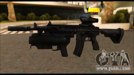 HK416 M320 Devgru for GTA San Andreas