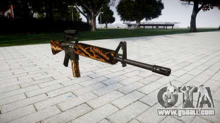 The M16A2 rifle [optical] tiger for GTA 4