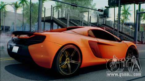 McLaren 650S Spider 2014 for GTA San Andreas
