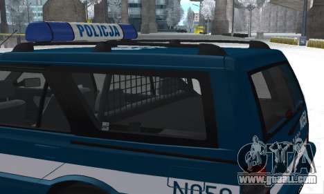 Daewoo-FSO Polonez Kombi 1.6 GSI Police 2000 for GTA San Andreas