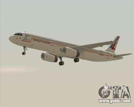 Airbus A321-200 French Government for GTA San Andreas