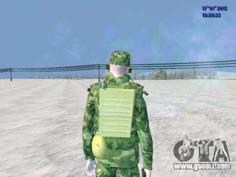 The airborne radio operator for GTA San Andreas