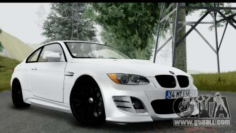 BMW M3 E92 Hamann Edition for GTA San Andreas