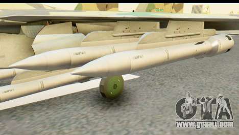 SU-35 Flanker-E ACAH for GTA San Andreas