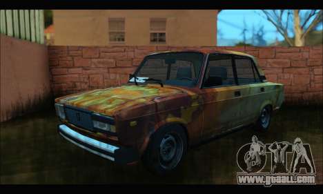 VAZ 2107 Rusty for GTA San Andreas