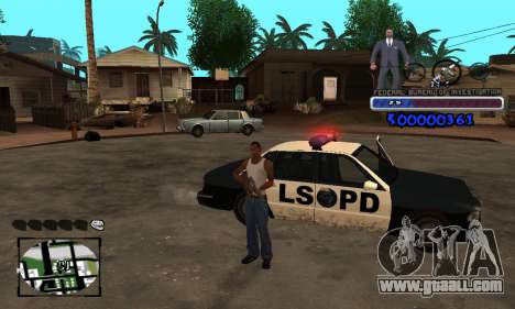 FBI C-HUD for GTA San Andreas