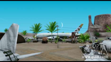 Airbus A380-800 Etihad New Livery for GTA San Andreas