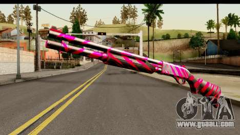 Red Tiger Shotgun for GTA San Andreas
