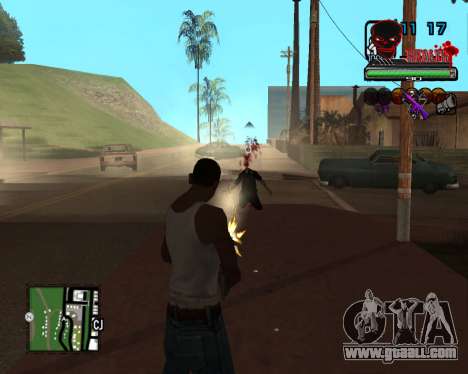 C-HUD Tawer Ghetto for GTA San Andreas