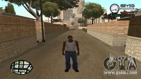 C HUD King Ghetto Life for GTA San Andreas