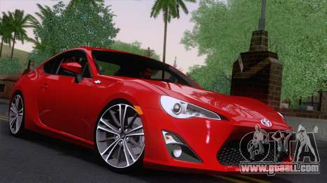 Toyota GT86 (ZN6) 2012 for GTA San Andreas
