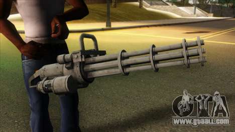 Minigun from GTA 5 for GTA San Andreas
